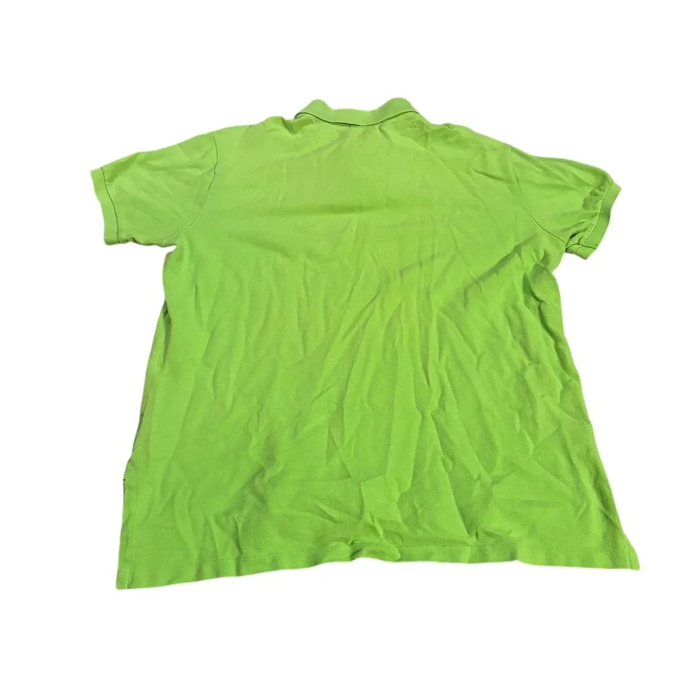 Polo Ralph Lauren‎ Mens Custom Fit Lobster Polo Shirt Lime Green Large L